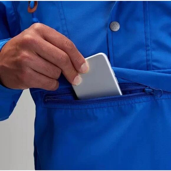 Alpine Design Anorak Pullover Jacket Mens Medium Water Repellent Wind Resistant - Picture 4 of 16